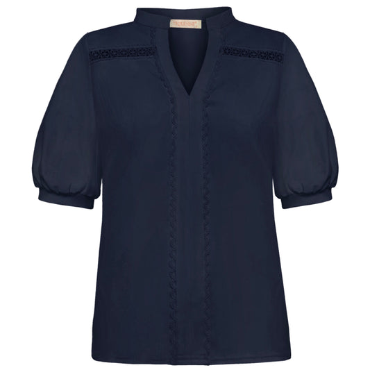 Triple Nine - Travel Top Claire Navy - 6922 - Peet kleding