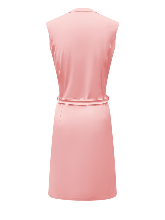 Triple Nine Travel Jurk Florence Poederroze - 51819 - Peet kleding
