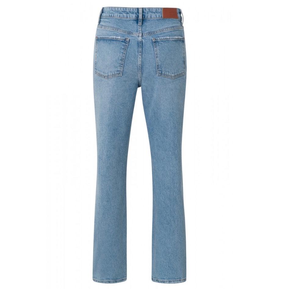 Yaya Hoge Rechte Jeans - Peet kleding