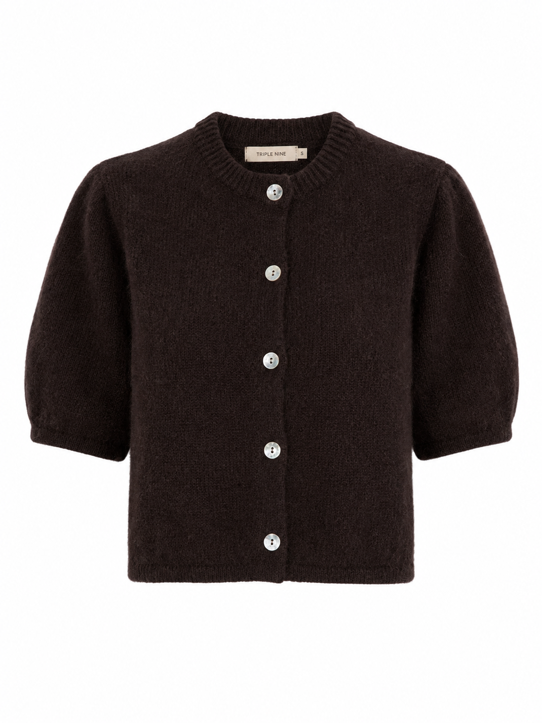 Triple Nine - Alpaca Vest Charlie Donkerbruin - Peet kleding