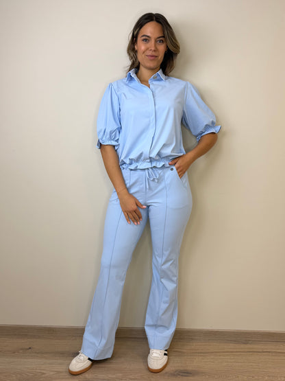 Triple Nine - Travel Blouse Dorée Lichtblauw - 5941