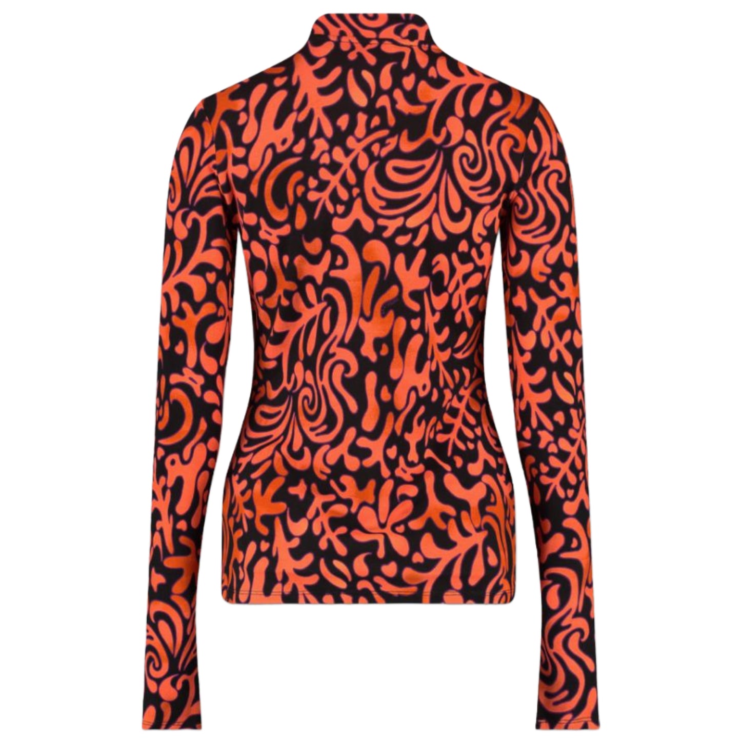 Harper & Yve Top Jane Swirl Orange - Peet kleding