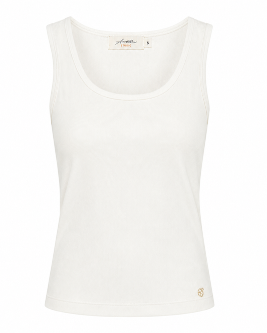 Singlet Violet Wit - Peet kleding