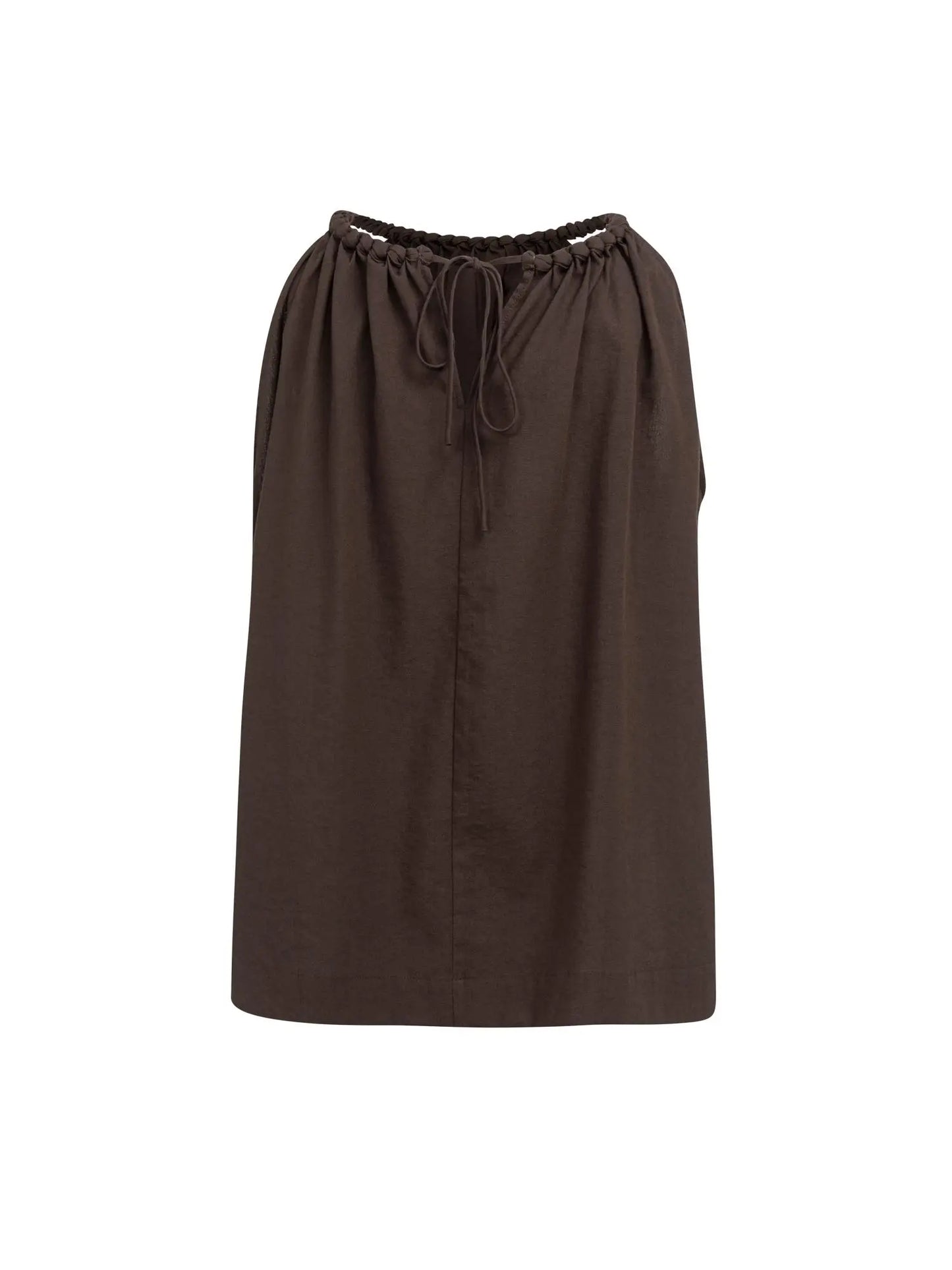 Yaya Halter Top Bruin - Peet kleding