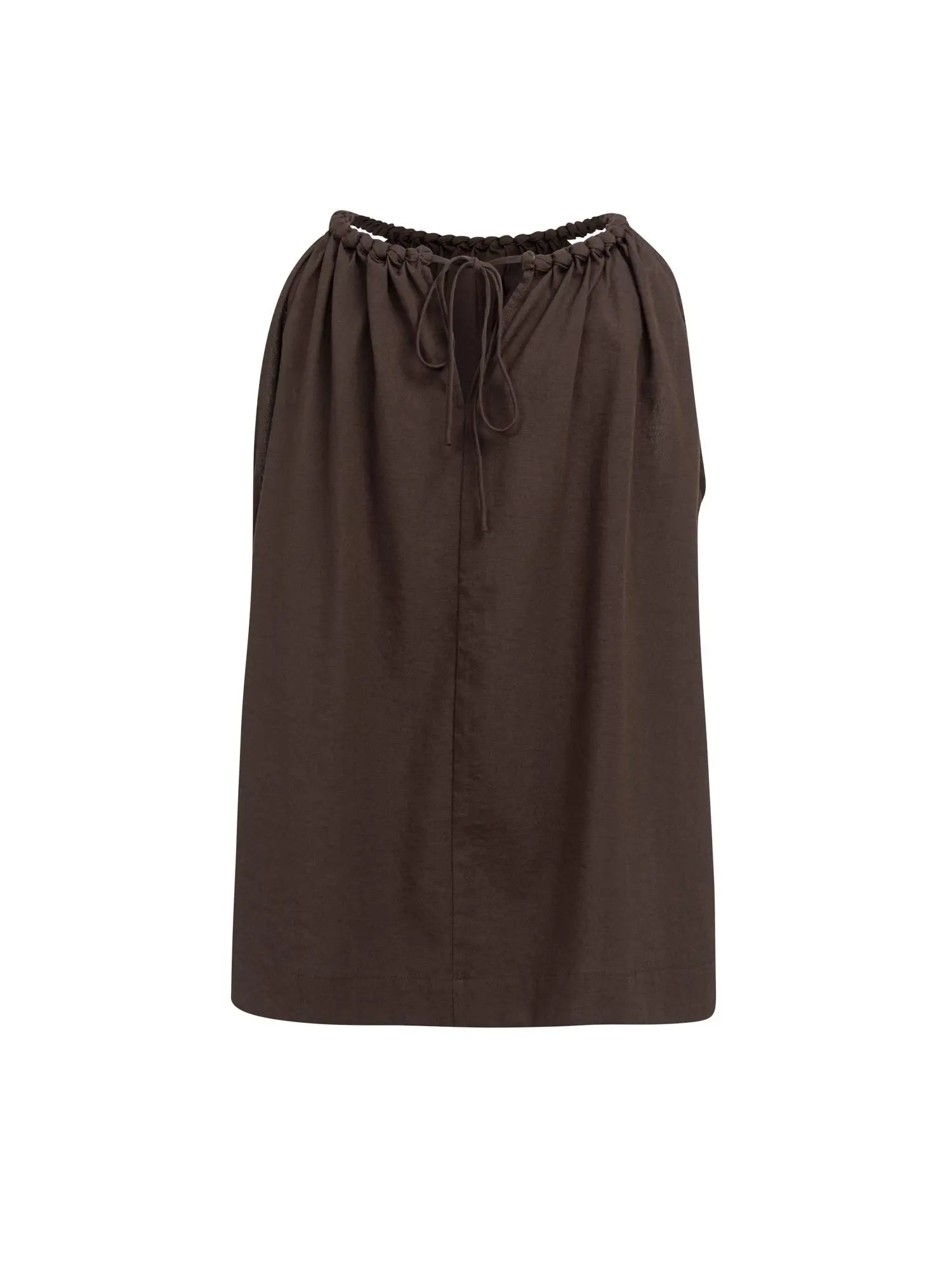 Yaya Halter Top Bruin - Peet kleding