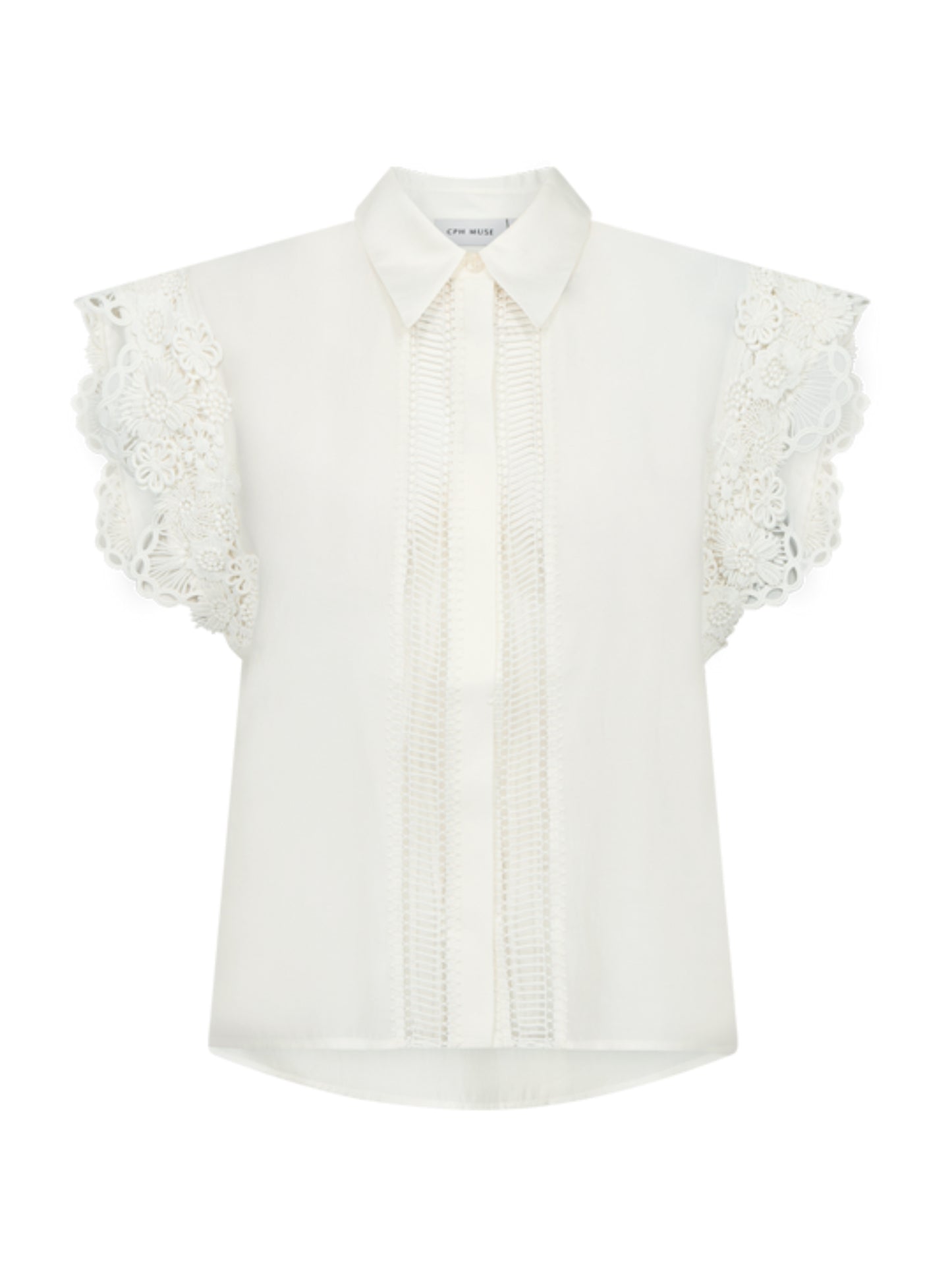 Copenhage Muse Blouse Molly Offwhite - Peet kleding