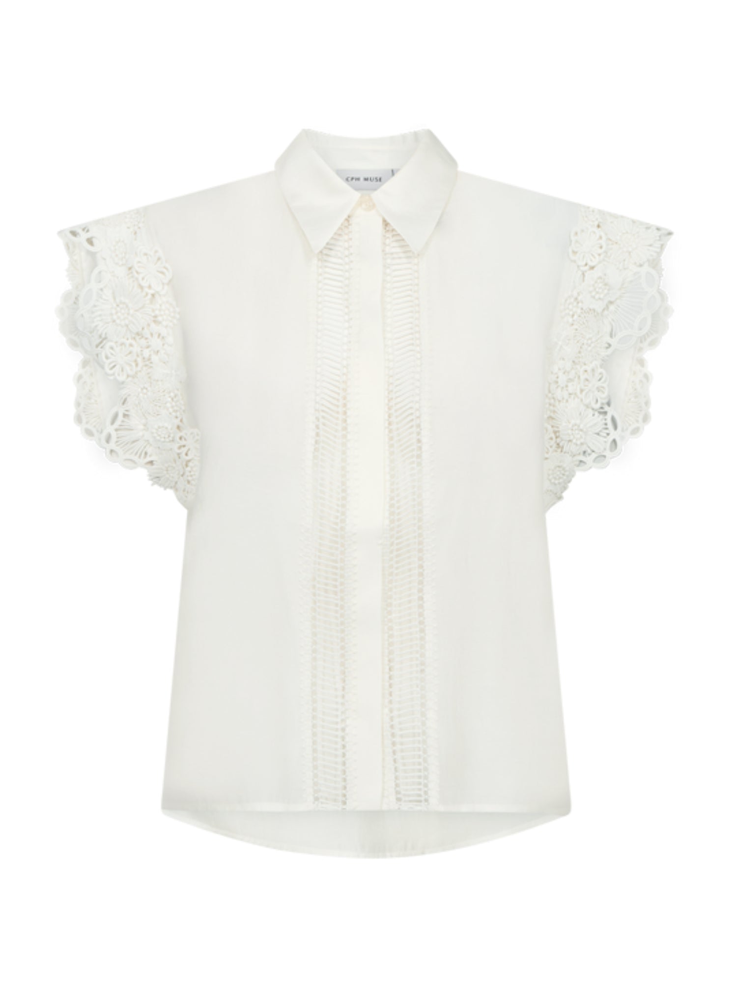 Copenhage Muse Blouse Molly Offwhite - Peet kleding