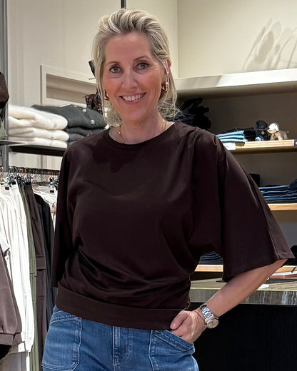 Shirt Cameron Donkerbruin - Peet kleding