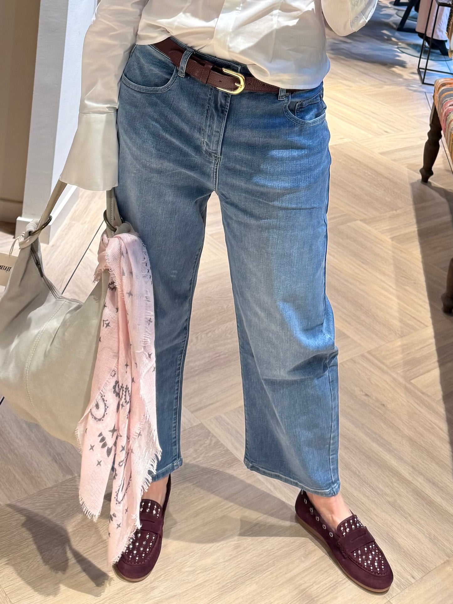Zhrill Jeans Iza Medium Blue - Peet kleding