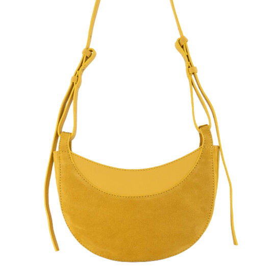 Tas Daisy Leder Geel - Peet kleding