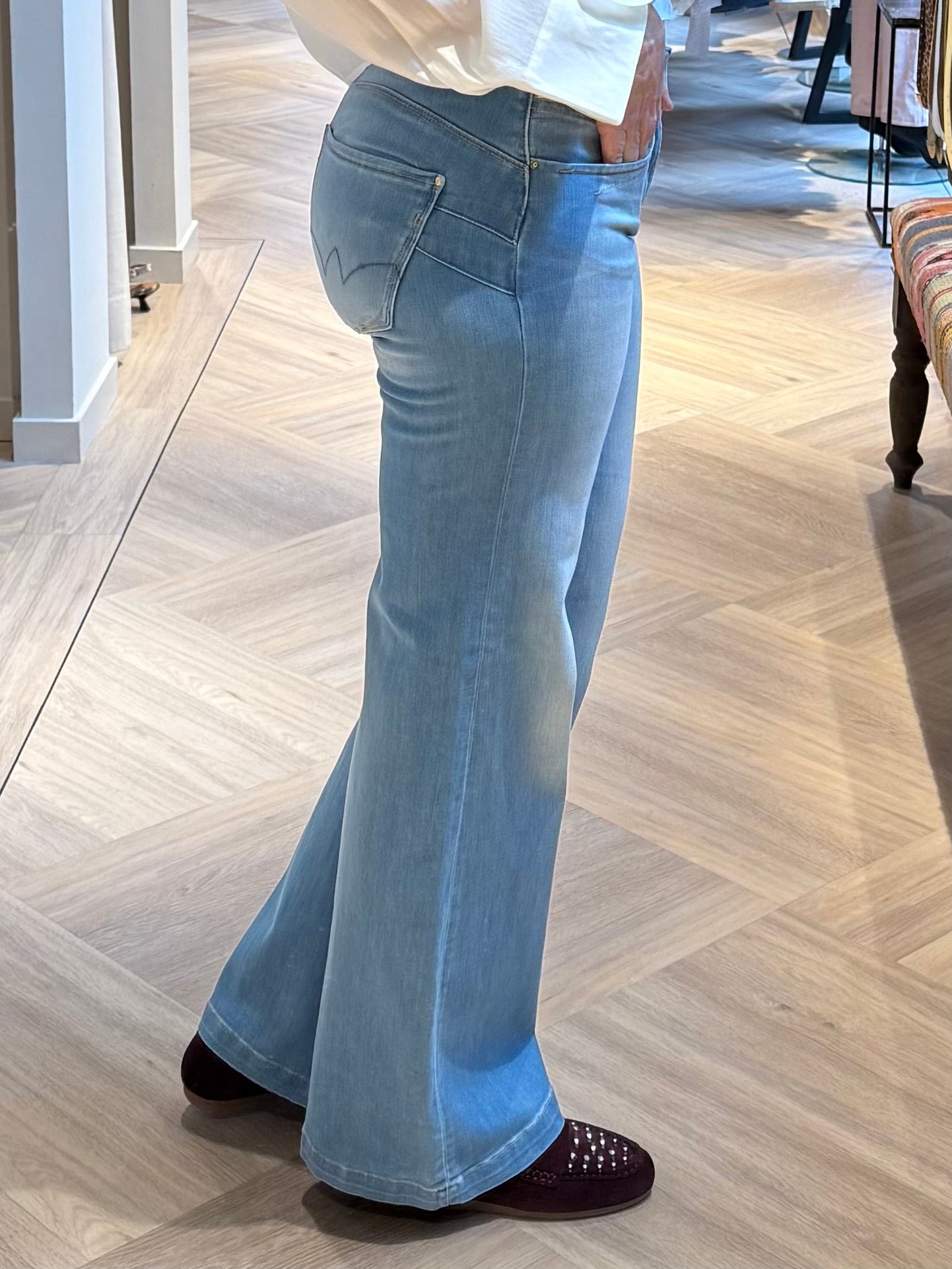 Le Temps Des Cerises Jeans Pulp High Flare - Peet kleding