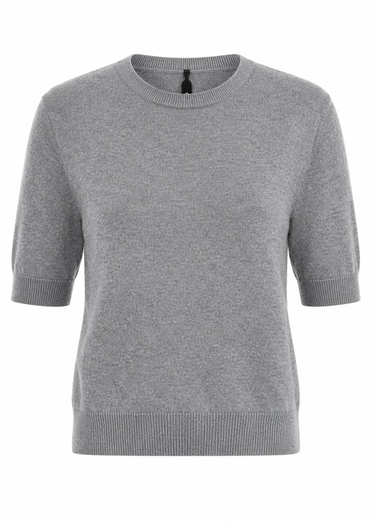 Top Basic Jip Grijs Melee - Peet kleding
