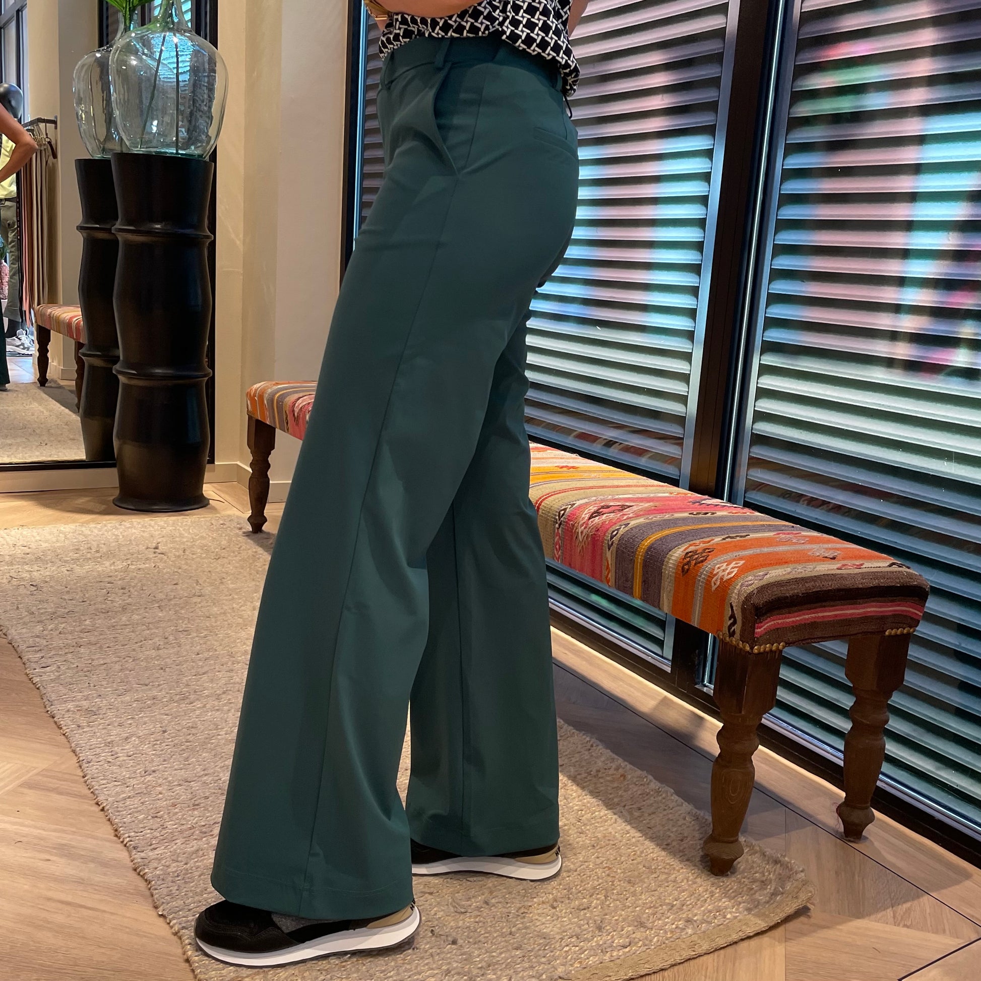 Lady Day Broek Phoenix Mystic Green - Peet kleding