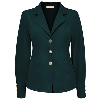Triple Nine - Travel Blazer Amelie Groen - 3904 - Peet kleding
