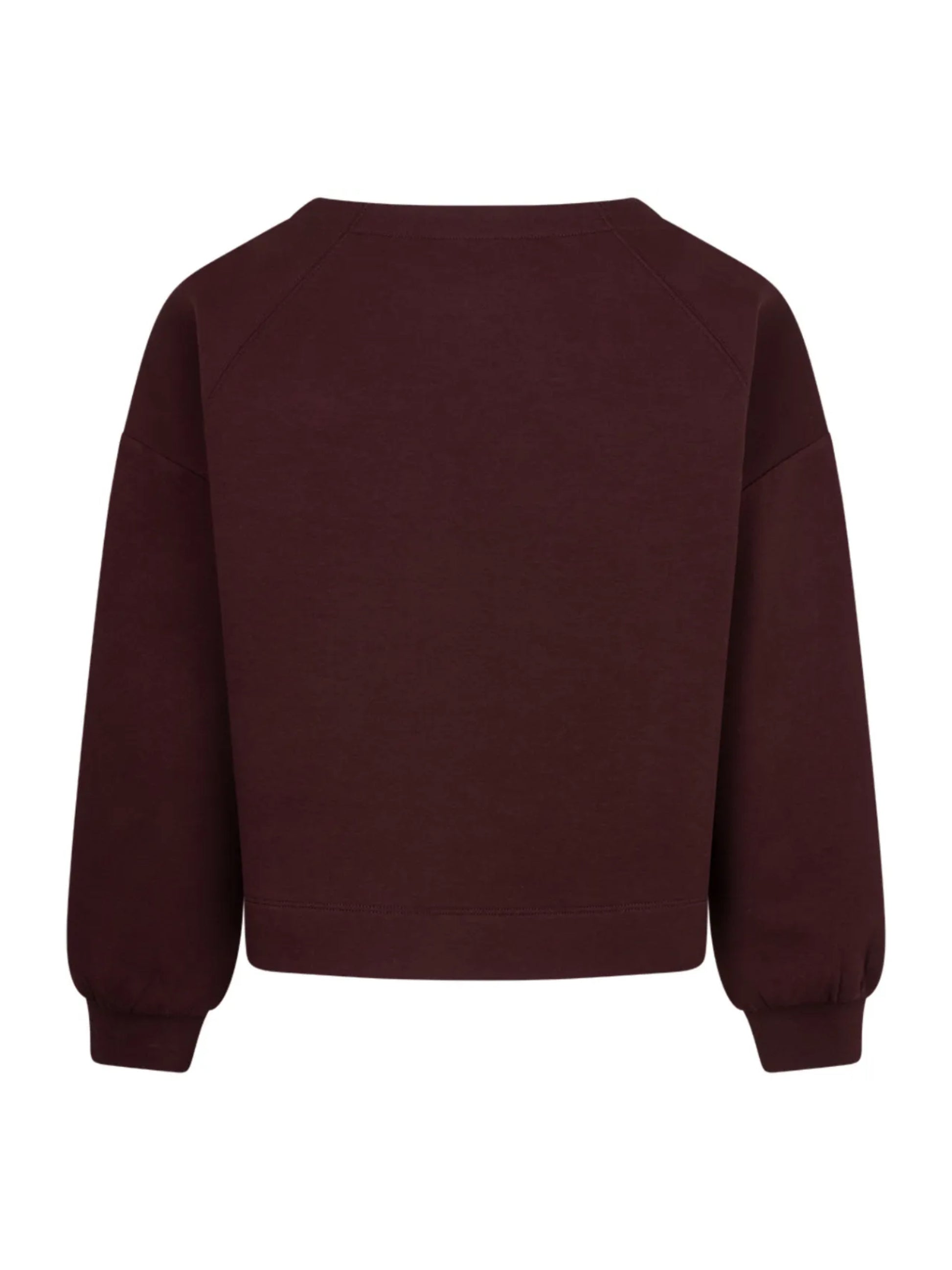 Red Button Skyler Top Scuba Burgundy - Peet kleding