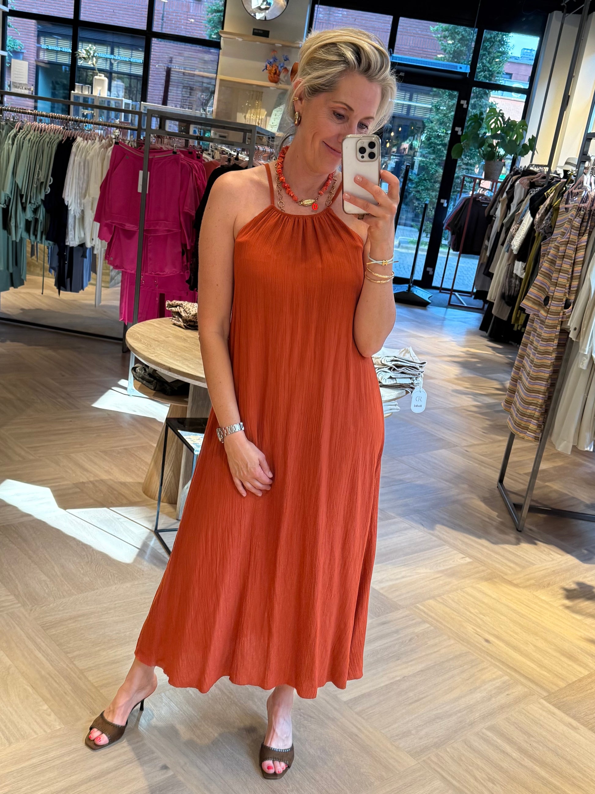 Jurk Camilla Brique - Peet kleding