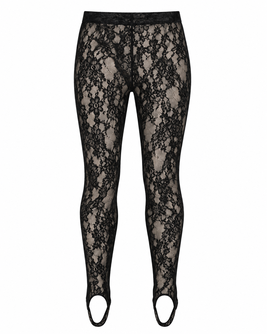 Legging Diva Kant Zwart - Peet kleding