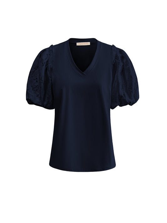 Triple Nine Travel Top Liz Navy - 6947 - Peet kleding