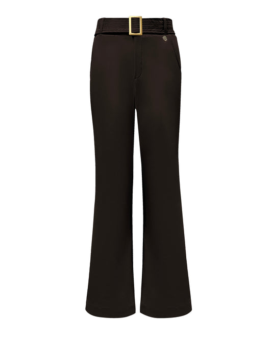 Triple Nine - Travel Broek Joy Donkerbruin - 3002 - Peet kleding