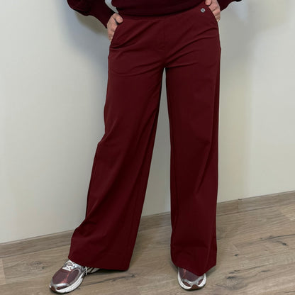 Triple Nine - Travel Broek Petra Bordeaux - 2703