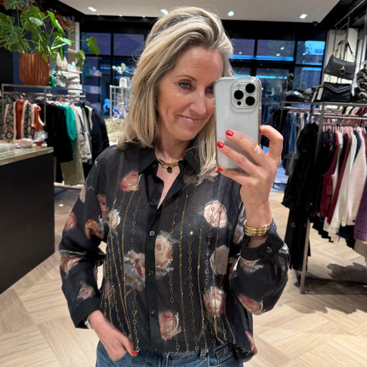 Blouse Filly Print Bloem - Peet kleding