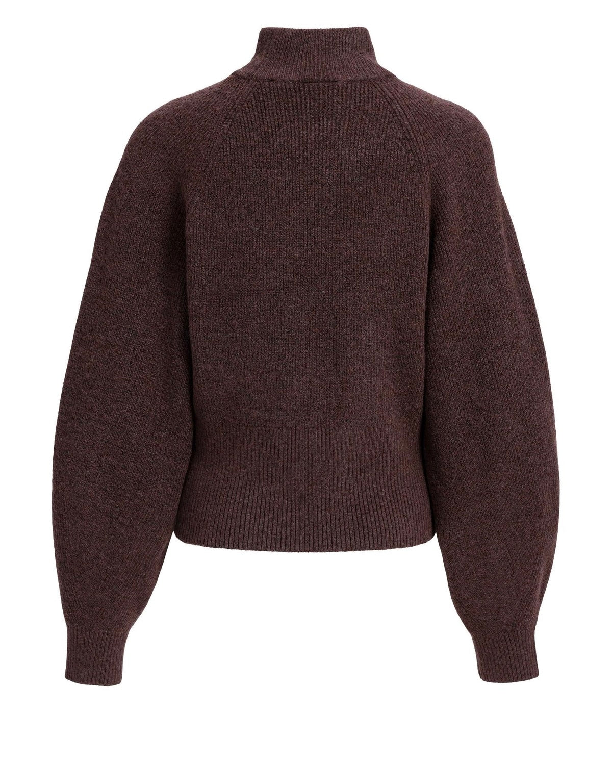 Yaya Trui Chocolat Red Melange - Peet kleding
