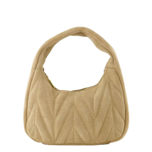 Tas Mabel Suede Zand - Peet kleding