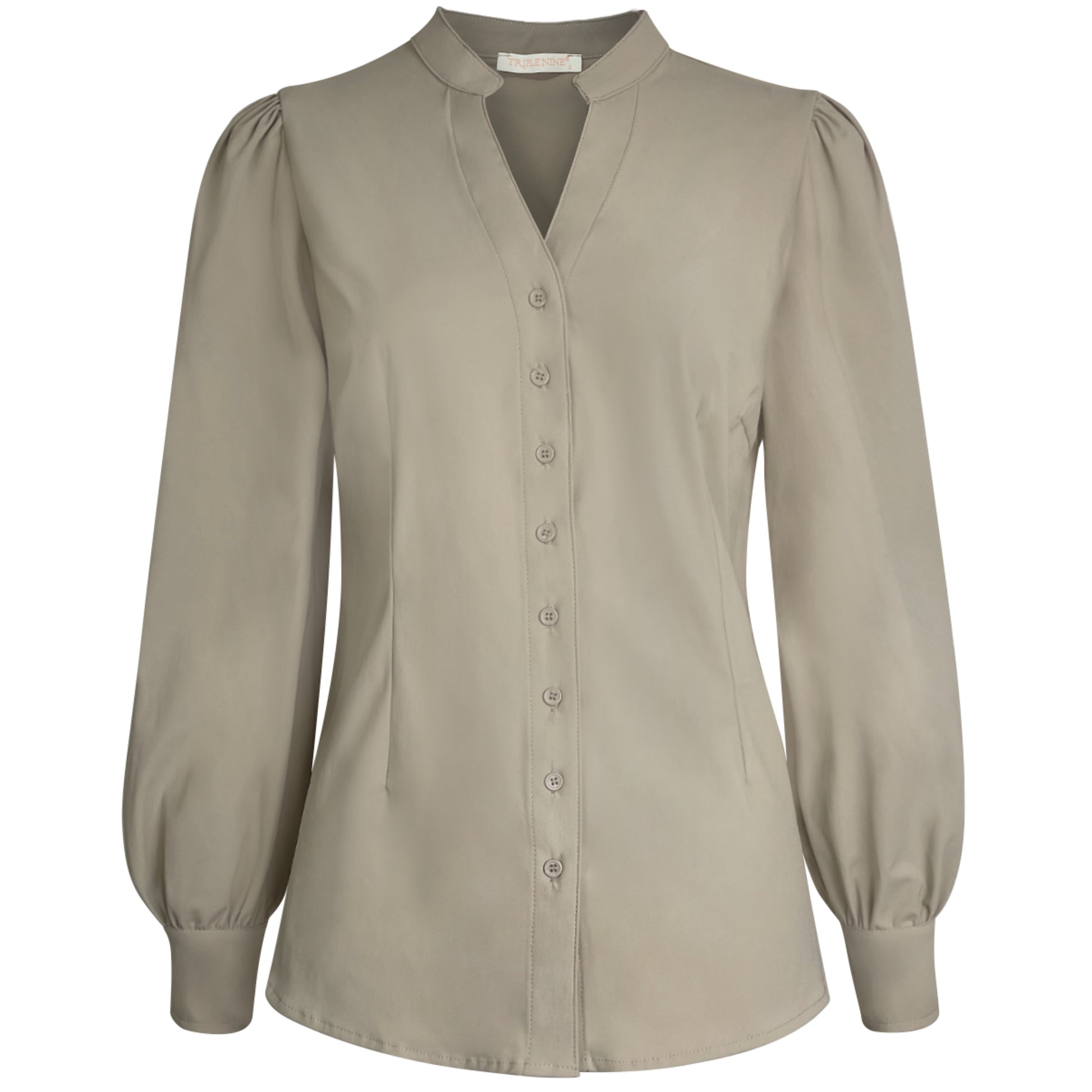 Triple Nine - Travel Blouse Viv Beige - 1106 - Peet kleding