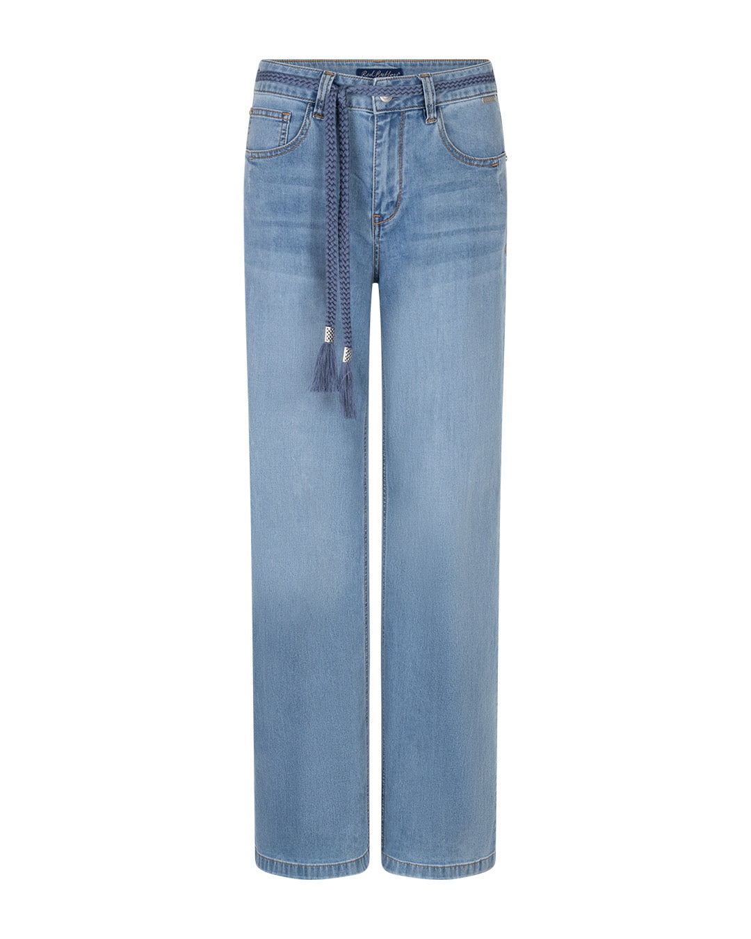 Red Button Jeans Colette Belt Lichtblauw - Peet kleding