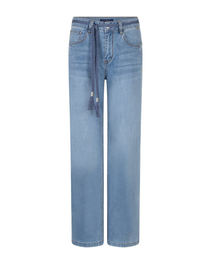 Red Button Jeans Colette Belt Lichtblauw - Peet kleding