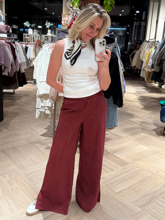 Rino & Pelle Darja Pants Merlot - Peet kleding