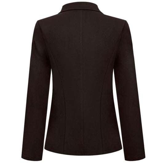 Triple Nine - Punto Blazer Franny Donkerbruin - 3908 - Peet kleding