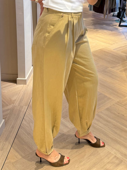 Ambika Broek Iris Khaki - Peet kleding