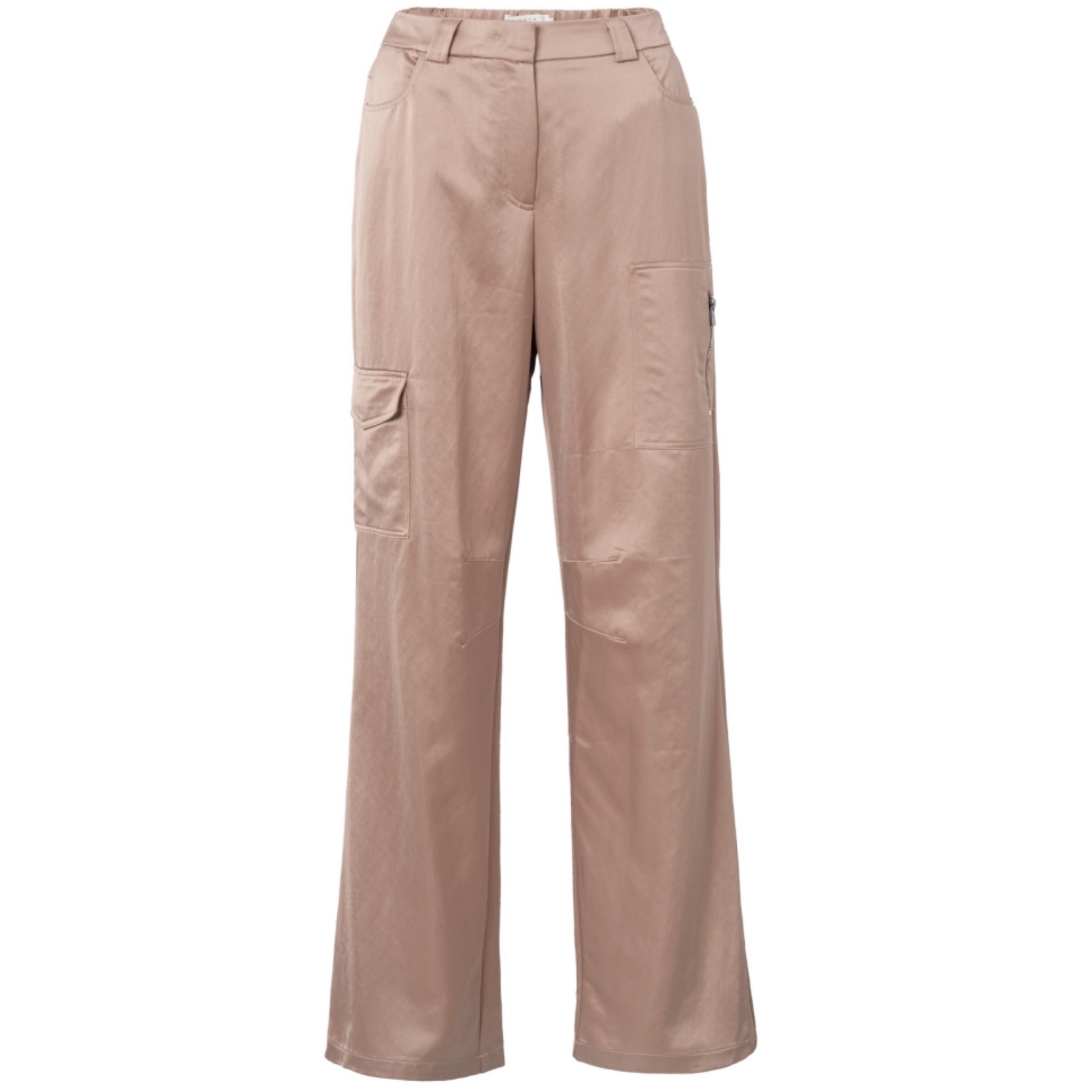 Yaya Broek Satin Cargo - Peet kleding