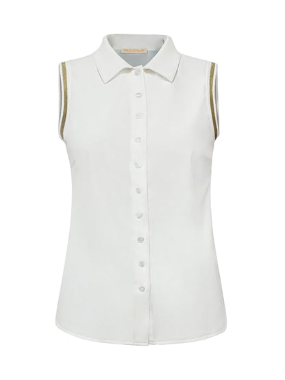 Triple Nine - Travel Blouse Jacky Wit - 5902 - Peet kleding