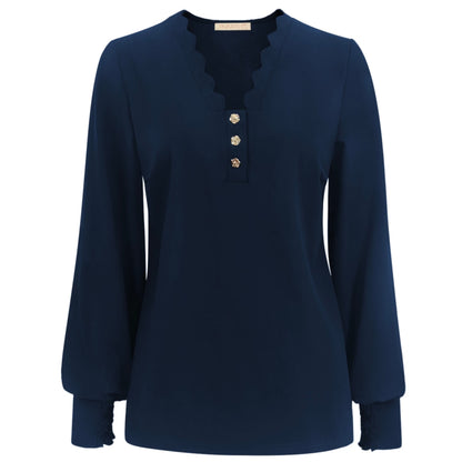 Triple Nine - Travel Top Laura Navy - 6933 - Peet kleding