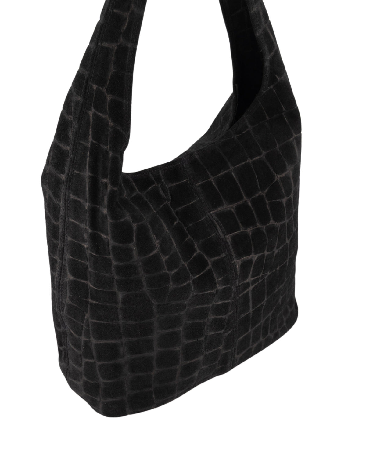 Tas Loreen Croco Zwart - Peet kleding