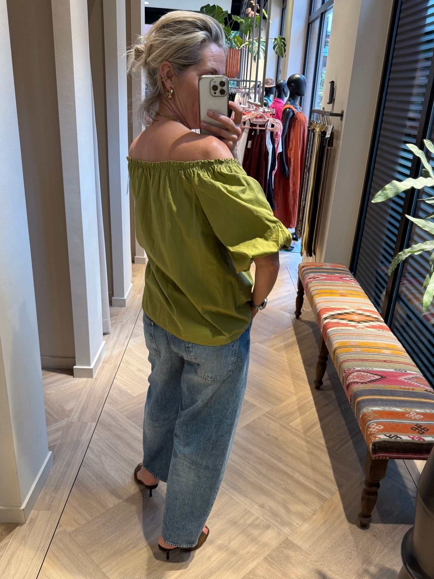 Balloon Top Pika Groen - Peet kleding