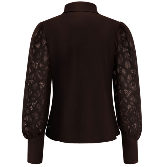 Triple Nine - Travel Blazer Jessica Donkerbruin - 3906 - Peet kleding