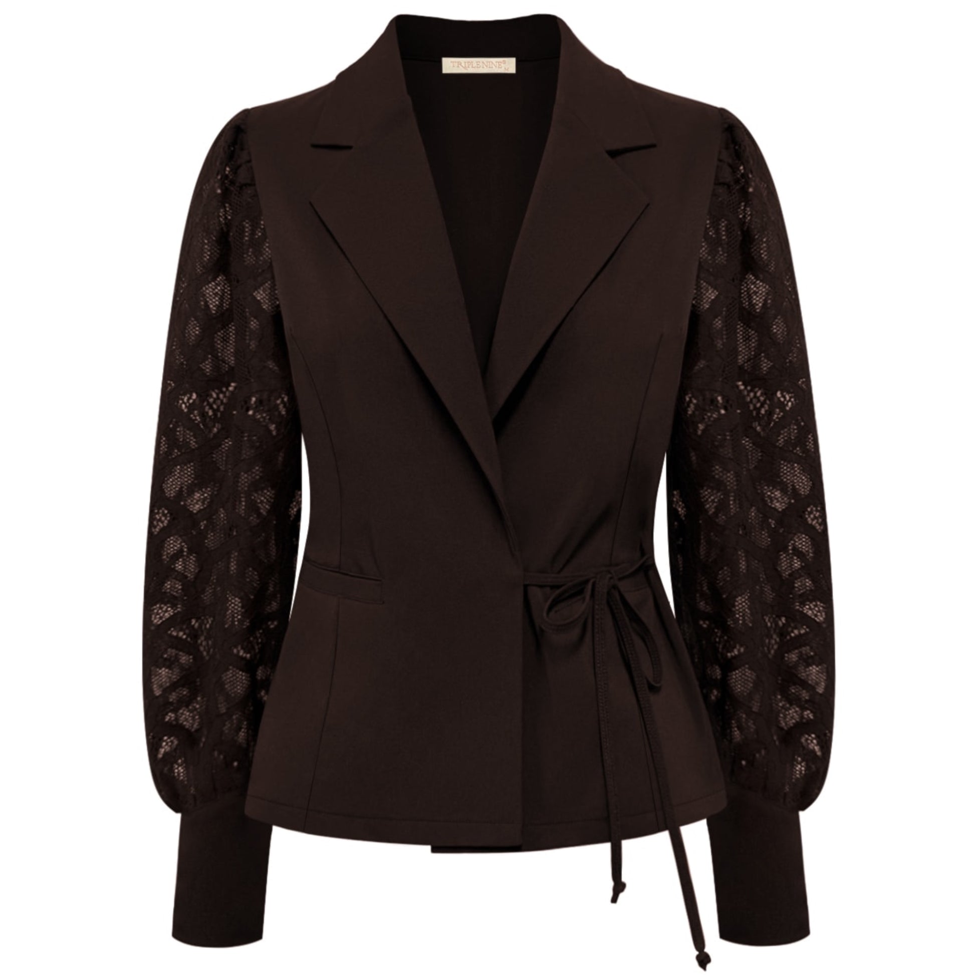 Triple Nine - Travel Blazer Jessica Donkerbruin - 3906 - Peet kleding