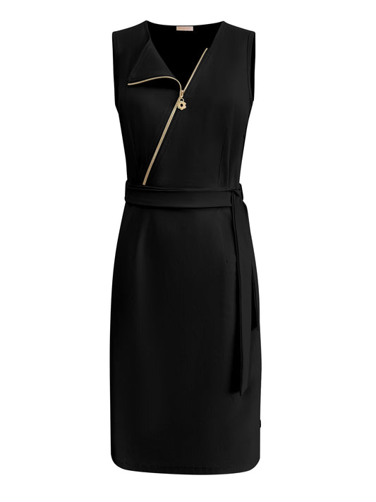 Triple Nine Travel Jurk Rosalie Zwart - 51820 - Peet kleding