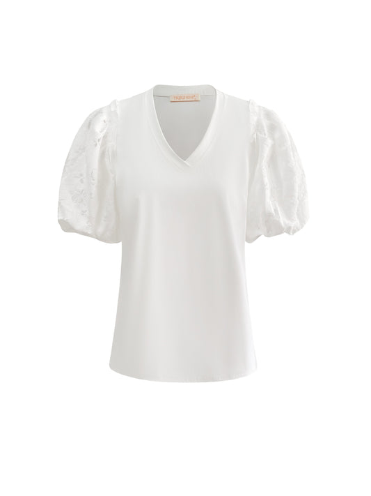 Triple Nine Travel Top Liz Wit - 6947 - Peet kleding