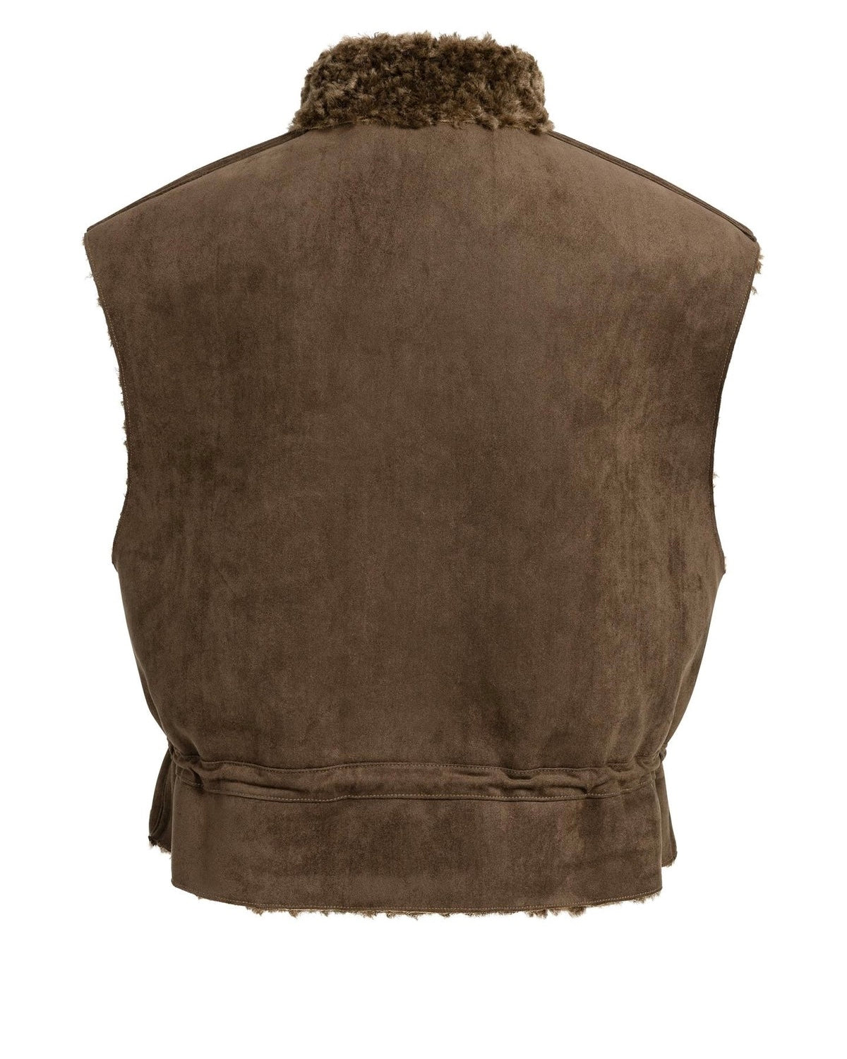 Yaya Bodywarmer Cocao Brown - Peet kleding