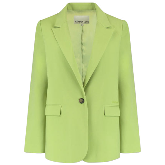 Harper & Yve Blazer Yagger Herbal Green - Peet kleding