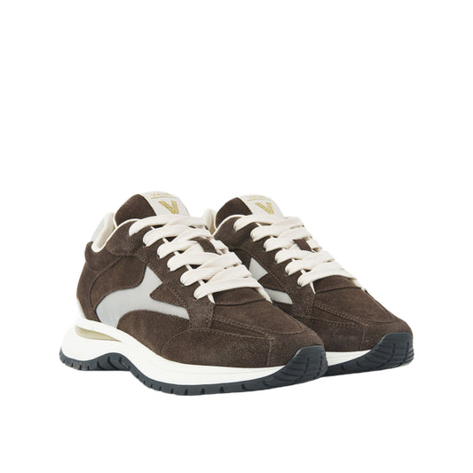 Via Vai Sneaker Sierra Corvino Bruin - Peet kleding