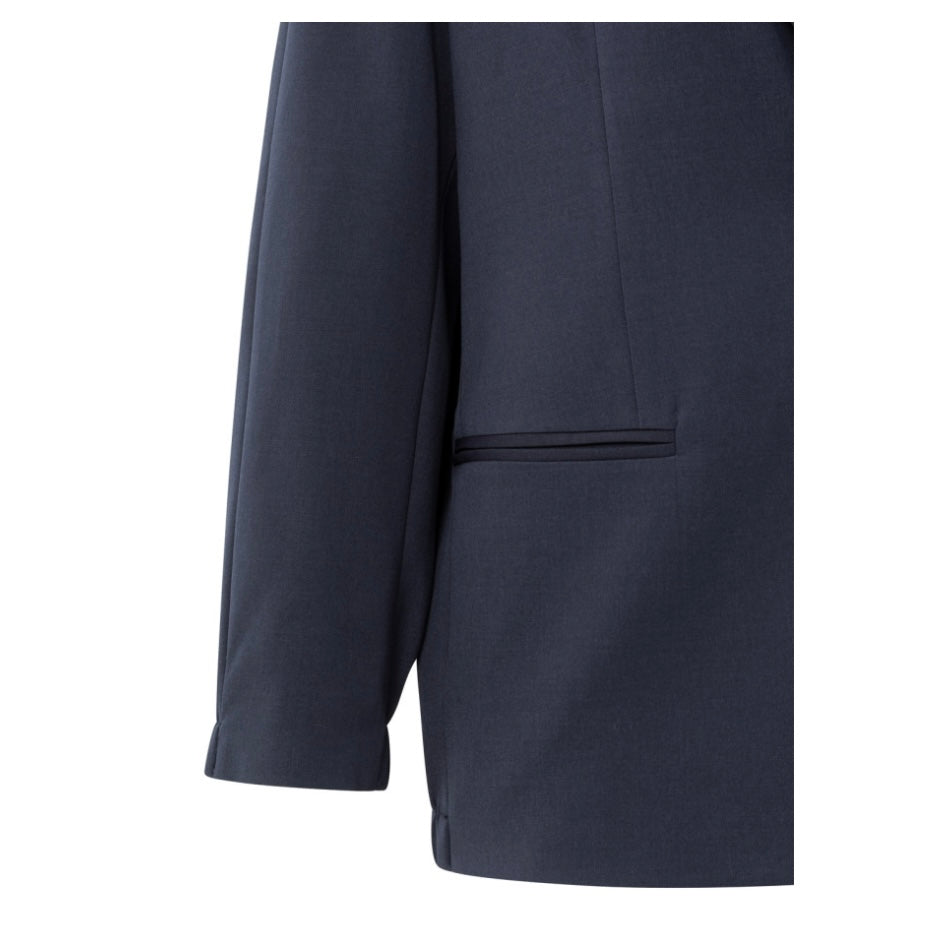 Yaya Loose Blazer Blauw - Peet kleding