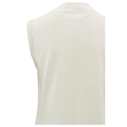 Yaya Top Mouwloos Chalk White - Peet kleding