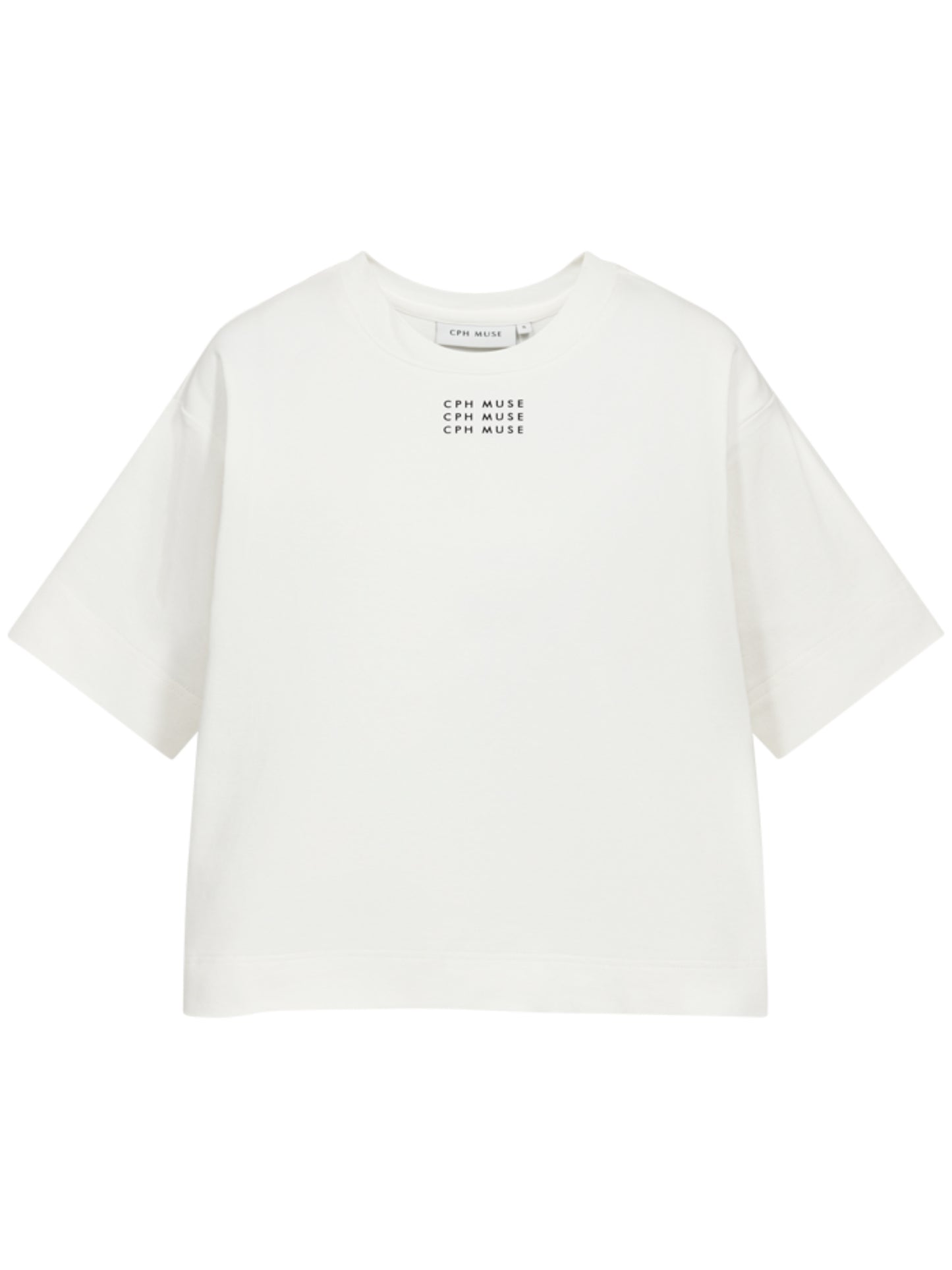 Copenhage Muse Tee Offwhite Mimosa - Peet kleding