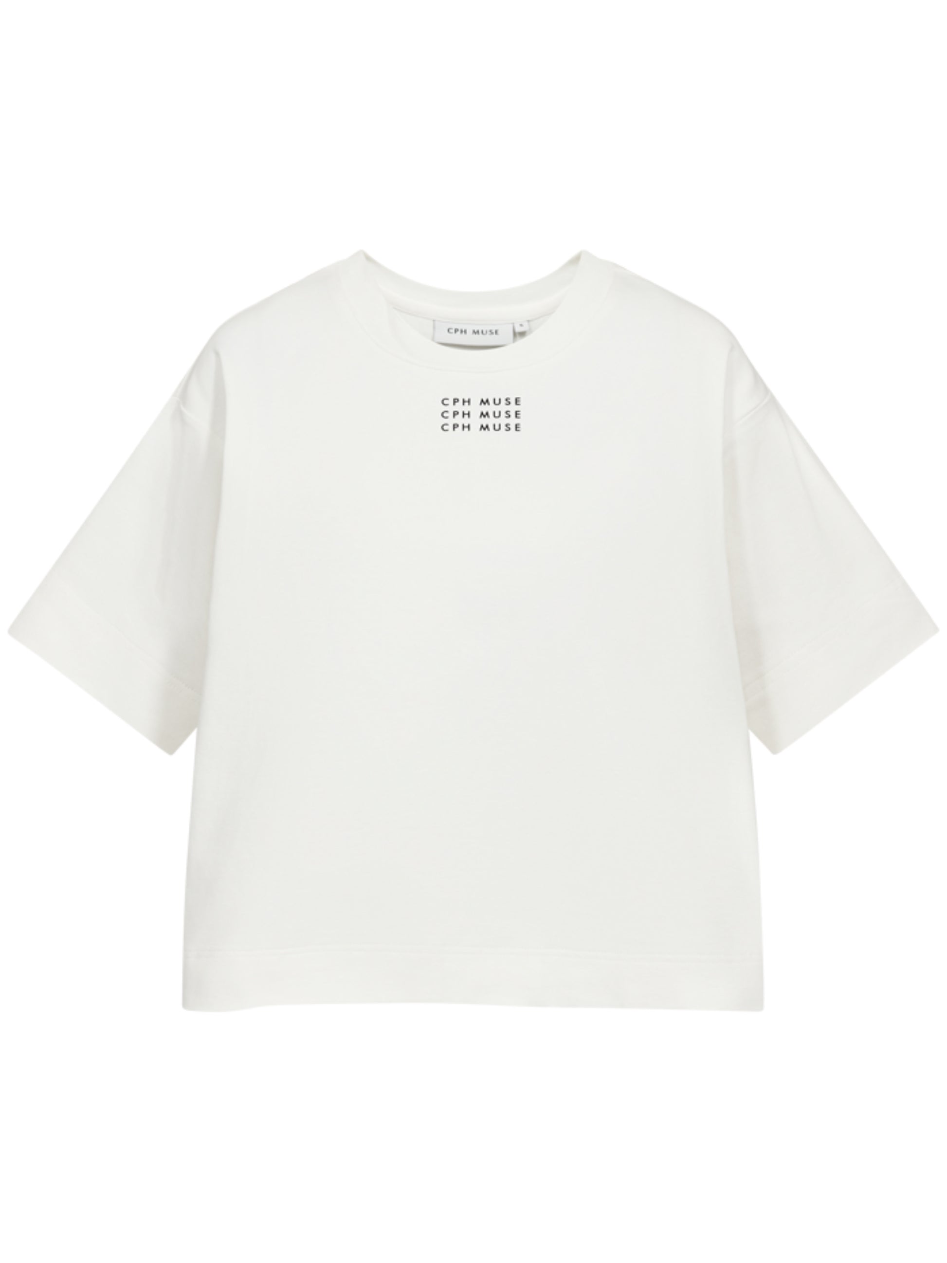 Copenhage Muse Tee Offwhite Mimosa - Peet kleding