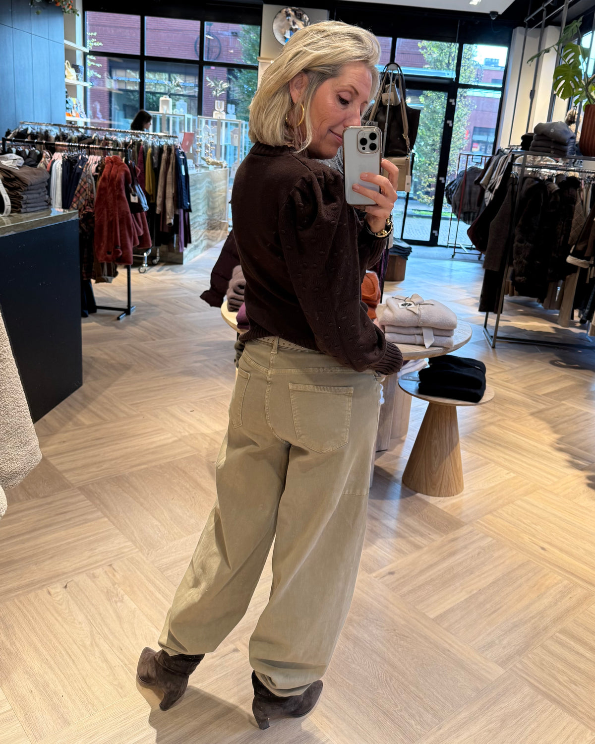 Jeans Forza Barrel Camel - Peet kleding